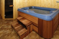 Sauna, whirlpool